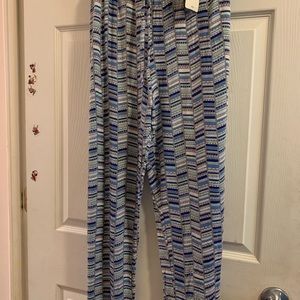 Jazmine Ginger Women , Size XXL,color blue and white and silver